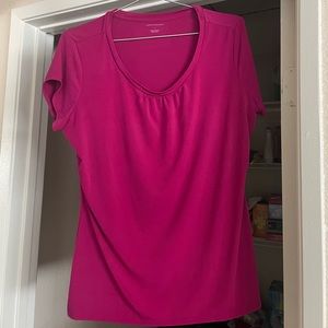 Worthington Fuchsia blouse L